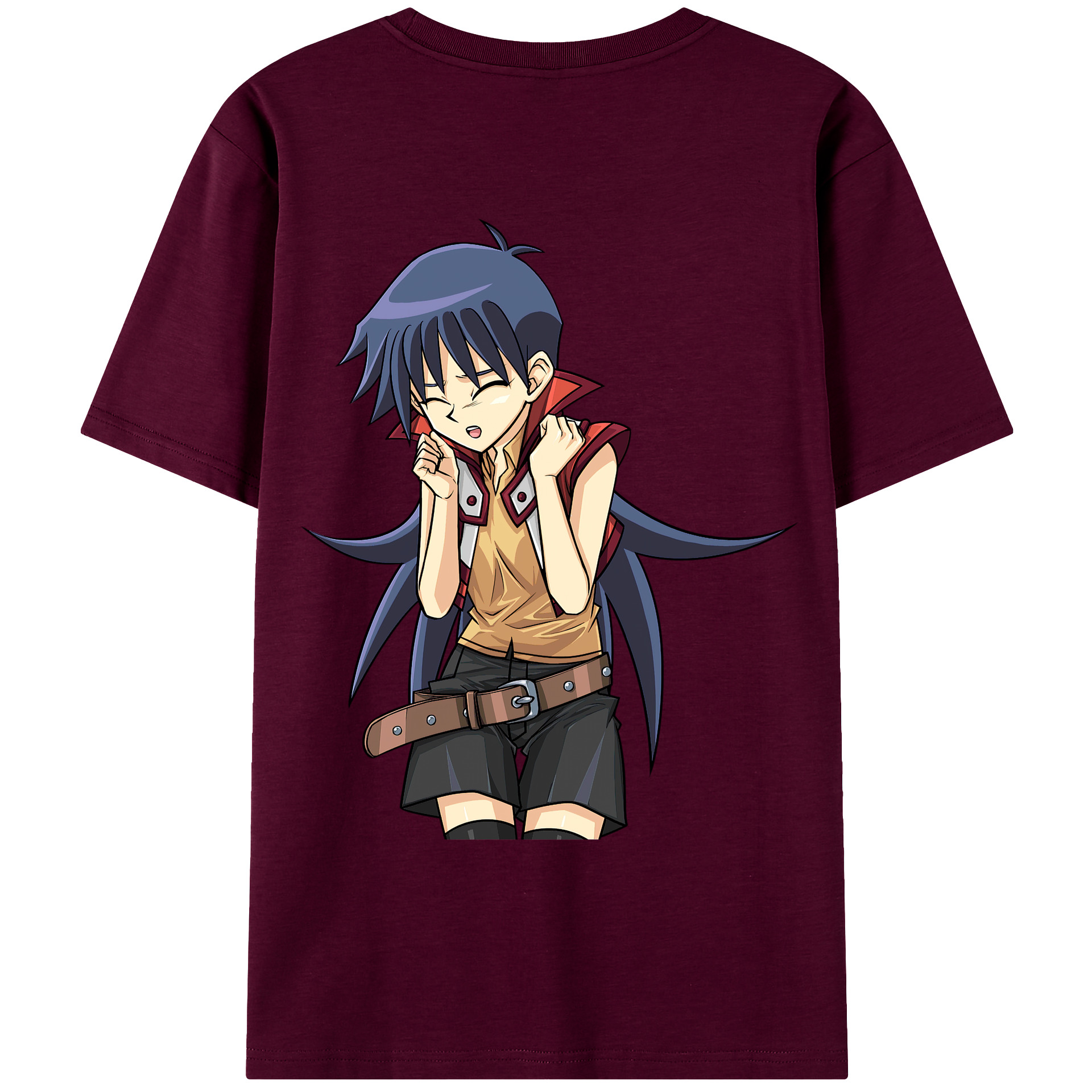 遊☆戯☆王 Yu-Gi-Oh! レディース半袖Tシャツ(バックプリント)
